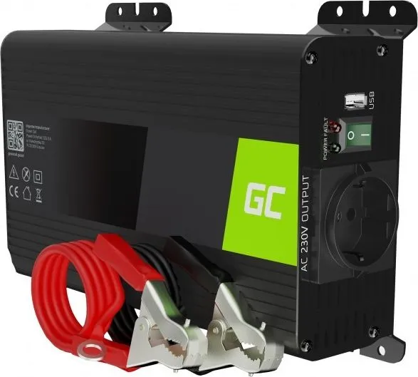 Invertor Green Cell PRO 12V në 230V 300W / 600W - 1