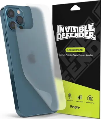 Mbrojtëse e pasme Ringke Invisible Defender, për iPhone 12 Pro Max, 2 copë, transparente