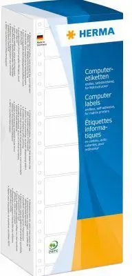 Etiketa kompjuterike HERMA Continuous, 101.6x48.4 mm, 1 rresht, të bardha