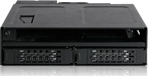 Kasetë disku ICY DOCK ToughArmor MB602SPO-B, bay 5.25", 2x 2.5", e zezë - 2