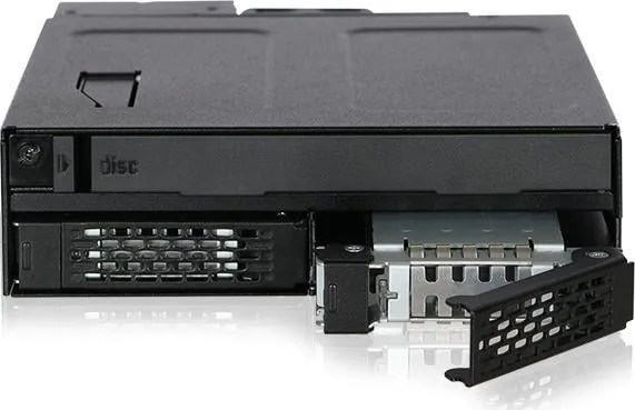 Kasetë disku ICY DOCK ToughArmor MB602SPO-B, bay 5.25", 2x 2.5", e zezë - 7