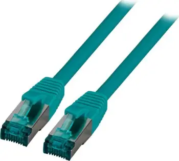 Kabllo rrjeti EFB Elektronik MK6001.0, Cat6a, 15 cm, e gjelbër
