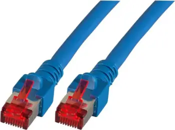 Kabllo EFB Patchcord (K5513.1), S/FTP, 1m, Cat6, e kaltër