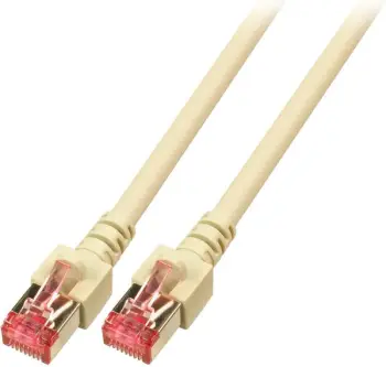 Kabllo rrjeti EFB K5510.1, Patchcord S/FTP Cat6, 1m, gri