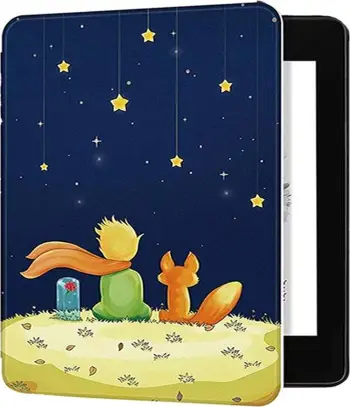 Mbrojtëse grafike Strado për Kindle Oasis, e kaltër