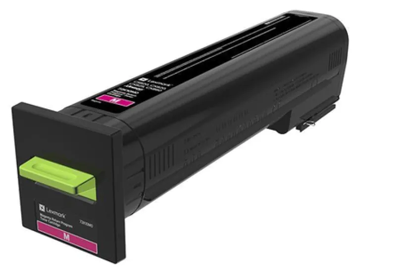 Kartushë toneri Lexmark 72K20M0, magenta, kapacitet standard - 1