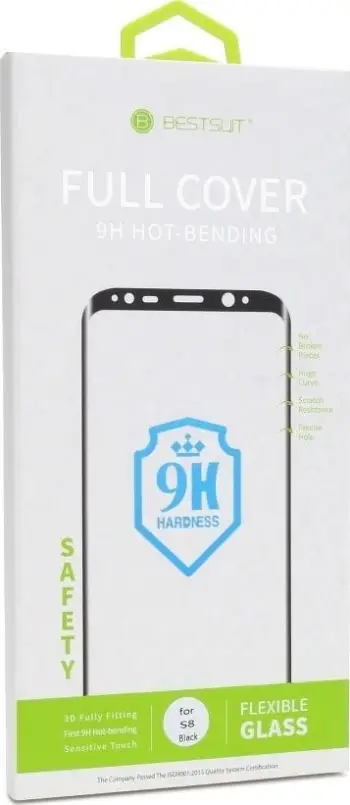 Mbrojtëse ekrani Partner Tele.com Nano Glass 5D për Samsung Galaxy S10, ngjitje e plotë, e zezë