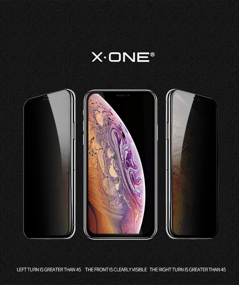 Xham mbrojtës Partner Tele.com X-ONE Full Cover, për iPhone 11 Pro Max, Privacy, i zi - 2