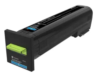 Toner Lexmark 72K2XC0, cyan, kapacitet i lartë, origjinal