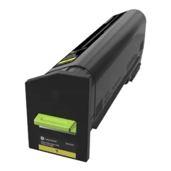 Toner Lexmark 72K2XY0, High Yield, i verdhë, origjinal
