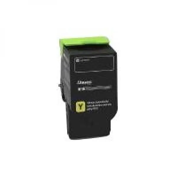 Toner Lexmark 78C2UY0, i verdhë, Extra High Yield, origjinal - 1