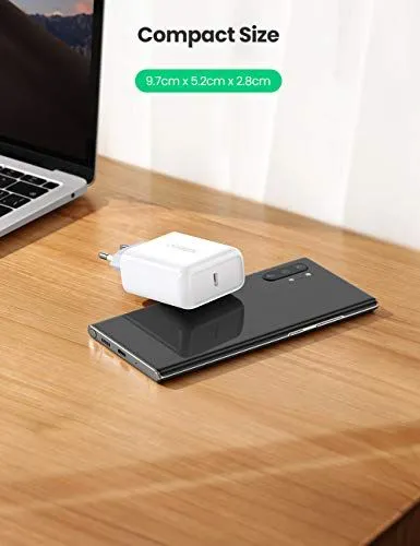 Karikues murale UGREEN Fast Charge, 45W, USB C, i bardhë - 4
