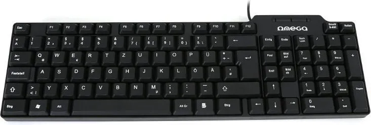 Tastierë Omega OK-05 Wired DE (OK05TDE), e zezë - 4