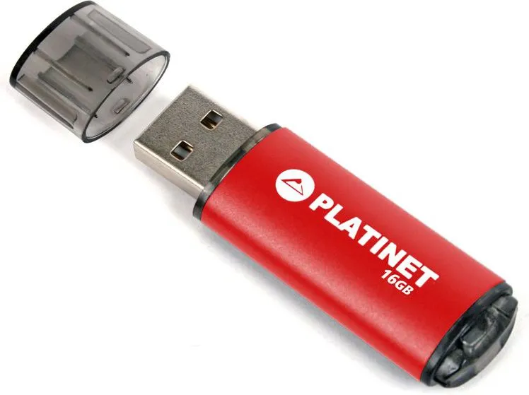 USB Platinet X-Depo, 32GB, i kuq - 1