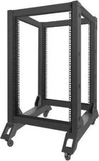 Raft i hapur rrjeti Lanberg Open Rack 19 18U, 600x800, i zi - 1