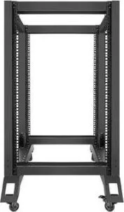 Raft i hapur rrjeti Lanberg Open Rack 19 18U, 600x800, i zi - 2