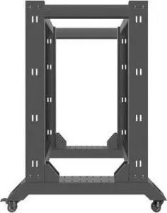 Raft i hapur rrjeti Lanberg Open Rack 19 18U, 600x800, i zi - 3