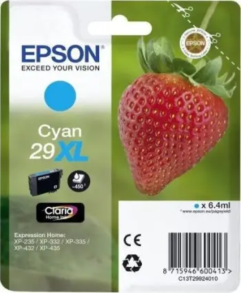 Fishek boje Epson T29XL, 6.4ml, cyan