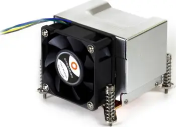 Ftohës CPU Dynatron K-666, për server 2U, ventilator 60 mm, argjendtë