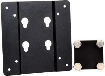 Mbajtëse muri për kompjuter Chieftec WMK-04, standard VESA 75x75 100x100, metalike, e zezë