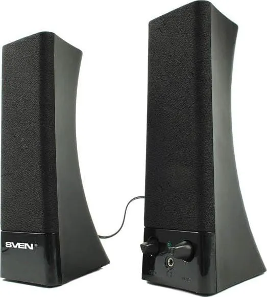 Altoparlantë PC Sven 235, 4W RMS, 2.0, të zinj - 1