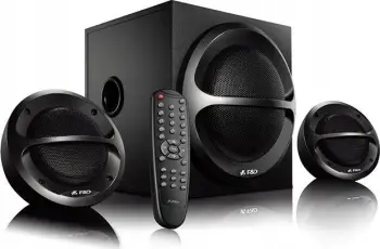 Altoparlantë Fenda F&amp;D A111X, Bluetooth, USB, i zi