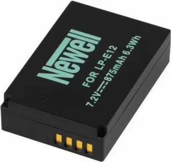 Bateri Newell Canon LP-E12, Li-ion, 720mAh, e zezë