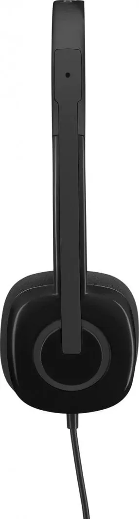 Kufje Logitech H151 me mikrofon, të zeza (981-000589) - 3