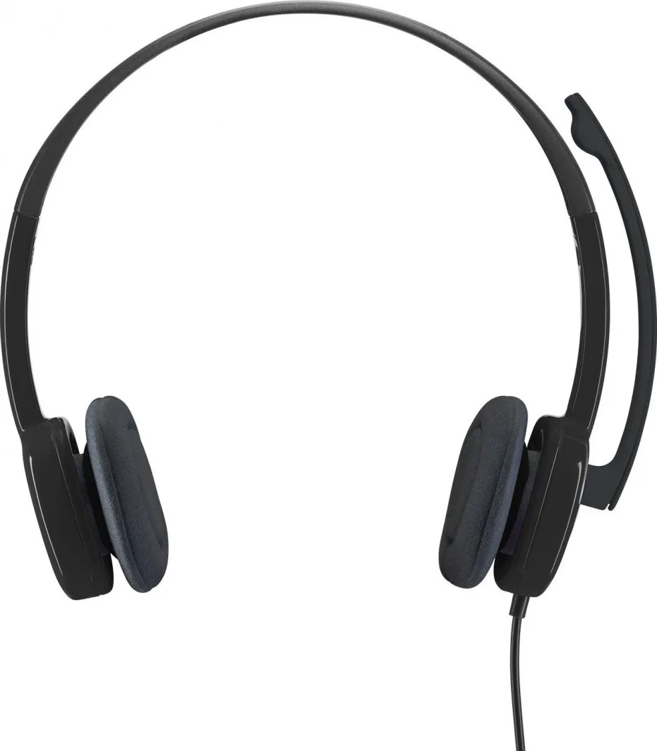 Kufje Logitech H151 me mikrofon, të zeza (981-000589) - 4