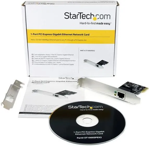 Kartë rrjeti StarTech, PCIe, 1000 Mb/s, Full Duplex - 5