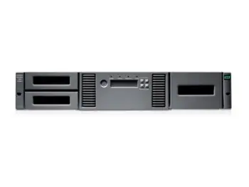 Bibliotekë kasetash HPE MSL2024, LTO-8, 30TB native, SAS, për rack