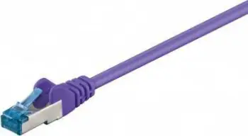 Kabllo rrjeti Wentronic Goobay 93855, RJ45 në RJ45, 7.5m, CAT 6a, vjollcë