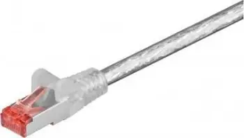 Kabllo rrjeti Goobay G93546, RJ45 CAT 6 S FTP, 0.5m, transparente