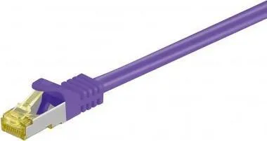 Kabllo rrjeti LogiLink RJ45 CAT 7 S FTP, 10Gbps, snagless, gri - 1