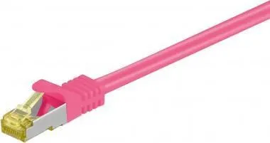 Kabllo rrjeti Lindy patch, 1m, CAT 6, e kuqe - 1