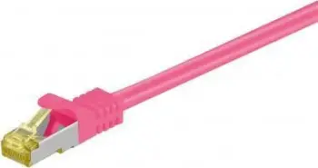 Kabllo rrjeti Lindy patch, 1m, CAT 6, e kuqe