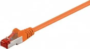 Kabllo rrjeti Wentronic Goobay 95516, CAT 6, 5m, portokalli