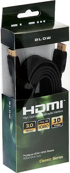 Kabllo video Blow HDMI në HDMI 92-607, 2.2m, e zezë - 2