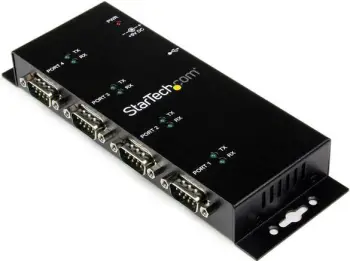 Adapter serial USB StarTech ICUSB2324I, 4 porta DB9 RS232, industrial, i zi