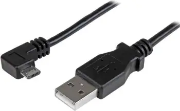 Kabllo StarTech USB-A në microUSB, 1m, e zezë