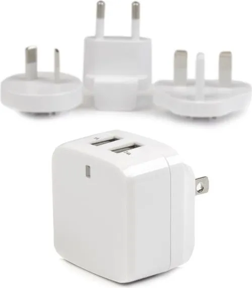 Karikues StarTech, USB-A, 1 A, i bardhë - 1