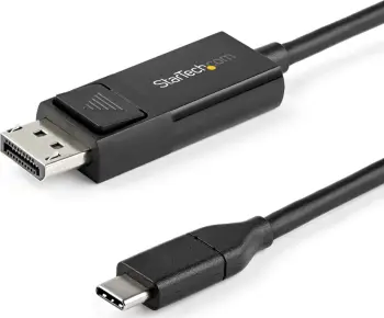 Kabllo StarTech USB C në DisplayPort 1.2, 2m, 4K 60Hz, e zezë