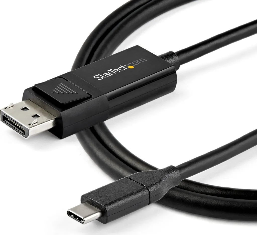 Kabllo StarTech.com USB C në DisplayPort 1.4, 2m, 8K 60Hz, e zezë - 4