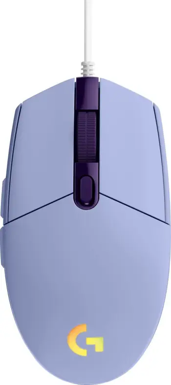 Maus gaming Logitech G203 Lightsync, 8000 DPI, 6 butona, lejla