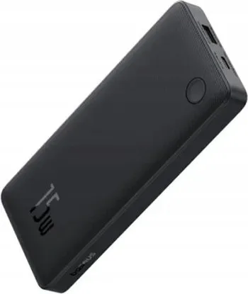 Bateri e jashtme Baseus Airpow Lite, 10000mAh, 15W, e zezë - 3