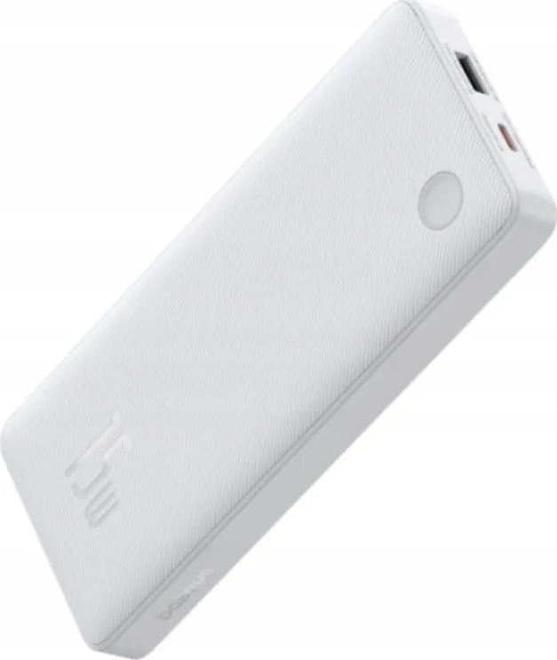 Bateri e jashtme Baseus Airpow Lite, 10000mAh, 15W, e bardhë - 2