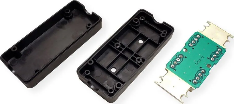 Kuti lidhëse rrjeti VALUE Junction Box Cat.6A, UTP, plastike, e zezë - 4