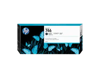 Katrushë boje HP 746, matte black, 300 ml