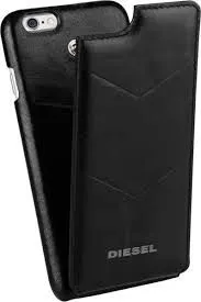 Mbrojtëse Diesel Moulded Flip Case, për iPhone 6 6S, e zezë - 1