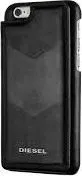 Mbrojtëse Diesel Moulded Flip Case, për iPhone 6 6S, e zezë - 3